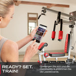 Sportstech Kraftstation HGX100 Multifunktions-Homegym 80 Kg Gewichtsblock