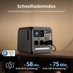 DJI Power 1000 Mini Tragbare Powerstation 1008 Wh Schwarz
