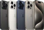 Apple iPhone 15 Pro 256 GB Generalüberholt Titan Schwarz