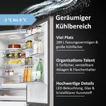 Haier HTW5620CNMP Kühl Gefrierkombination 414 L Dark Inox