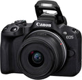 Canon EOS R50 Systemkamera + RF-S 18-45mm IS STM Objektiv Schwarz