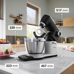 Bosch Serie 8 Küchenmaschine 1800W Silber 6L MUMS8ZS00