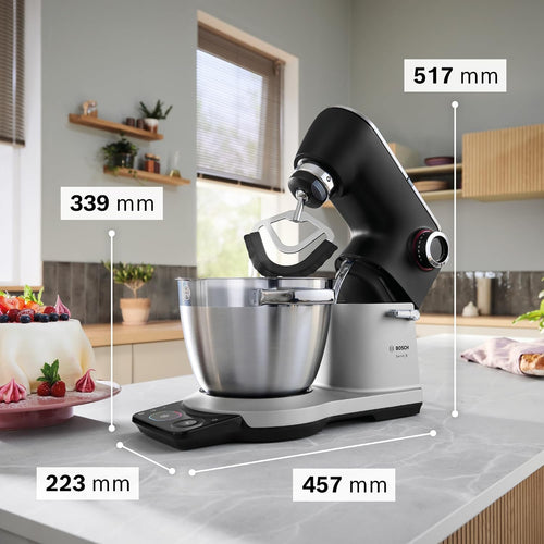 Bosch Serie 8 Küchenmaschine 1800W Silber 6L MUMS8ZS00