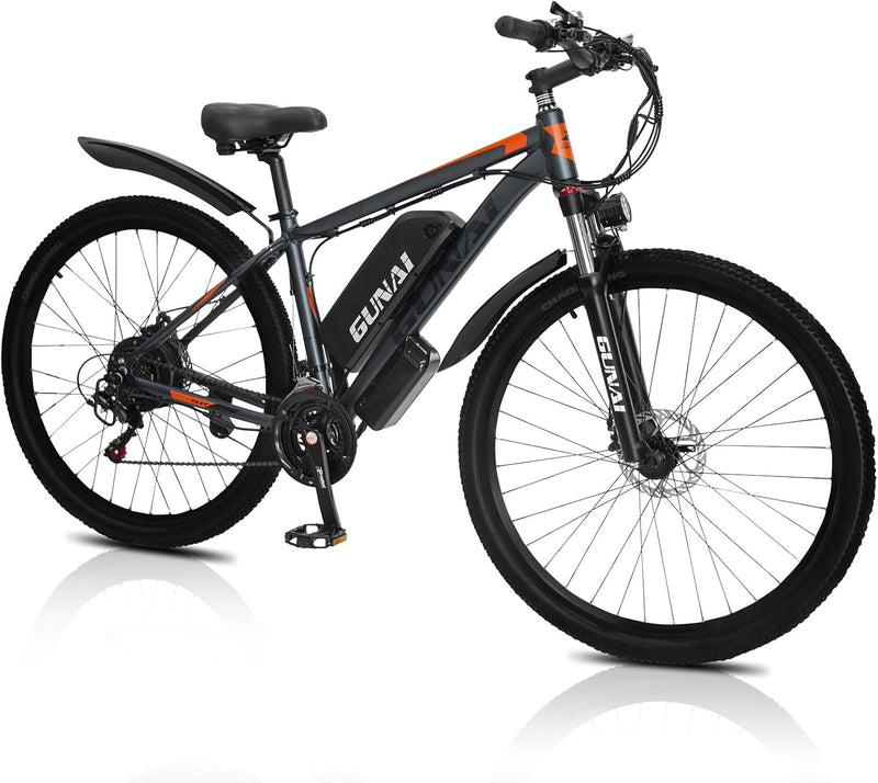 Gunai E-Mountainbike 29 Zoll 48V 15Ah 21 Gang Schwarz
