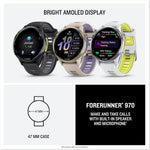Garmin Forerunner 970 Premium GPS-Laufuhr AMOLED Schwarz