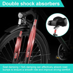 HITWAY BK8 26 Zoll E-Bike Pedelec 250W 36V 12Ah 7 Gang Schwarz