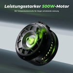 Isinwheel GT2 Offroad E Scooter 48V 15Ah 500W 11 Zoll Schwarz
