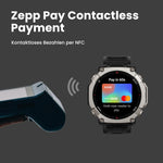 Amazfit T-Rex Ultra 2 Dualband-GPS Outdoor Smartwatch 51 mm Titangehäuse 1,5 Zoll Saphir AMOLED Display Taschenlampe 30 Tage Akkulaufzeit Offline-Karten 10 ATM 180+ Sportmodi