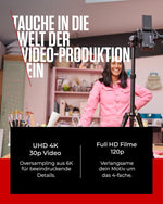 Canon EOS R50 Systemkamera + RF-S 18-45mm IS STM Objektiv Schwarz
