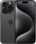Apple iPhone 15 Pro 256 GB Generalüberholt Titan Schwarz