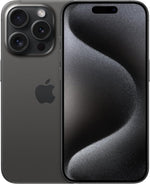 Apple iPhone 15 Pro 256 GB Generalüberholt Titan Schwarz