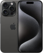 Apple iPhone 15 Pro 256 GB Generalüberholt Titan Schwarz