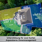 MOVA ViAX 500 Mähroboter Ohne Begrenzungskabel 600 m²
