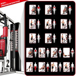 Sportstech Kraftstation HGX100 Multifunktions-Homegym 80 Kg Gewichtsblock