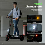 Isinwheel GT2 Offroad E Scooter 48V 15Ah 500W 11 Zoll Schwarz