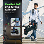 Isinwheel GT2 Offroad E Scooter 48V 15Ah 500W 11 Zoll Schwarz