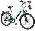 ESKUTE C202 26 Zoll E-Bike 48V 17,5Ah 250W 7-Gang Schwarz