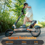 Kukirin G2 Elektroroller 500 W 48 V 15,6 Ah 55 Km Reichweite Schwarz