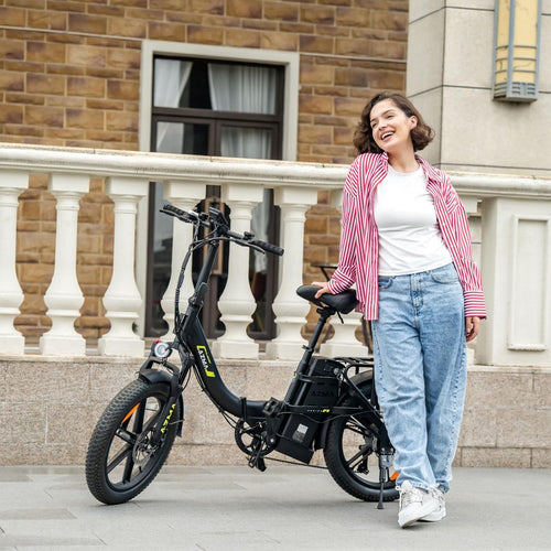 AZMA F1 E-Bike Klapprad 20 Zoll 36V 20.8 Ah Schwarz