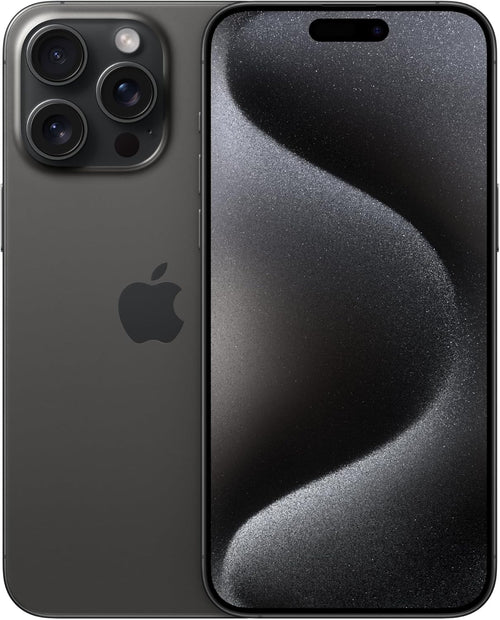 Apple iPhone 15 Pro Max 256 GB Generalüberholt Titan Schwarz