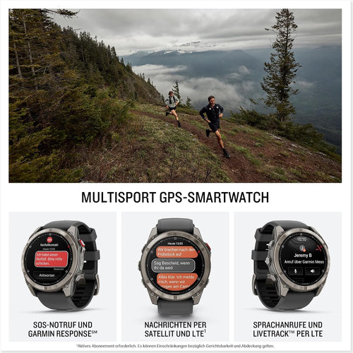 Garmin Fenix 8 Pro 51mm AMOLED Multisport-Smartwatch Graphit