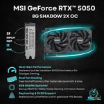 Dantype Gaming PC MSI RTX 5050 8GB AMD Ryzen 5 5500 16GB RAM 500GB SSD