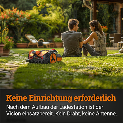WORX Landroid Vision M600 WR206E.1 Mähroboter 600m² KI Hindernisvermeidung