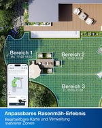 ECOVACS Goat O800 RTK Mähroboter 800m² LiDAR RTK+Vision 22cm Weiß