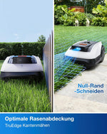 ECOVACS Goat O800 RTK Mähroboter 800m² LiDAR RTK+Vision 22cm Weiß