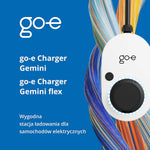 Go-e Charger Gemini Flex 11kW Wallbox Typ 2 CEE 16A Rot