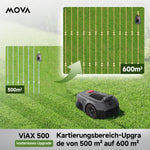 MOVA ViAX 500 Mähroboter Ohne Begrenzungskabel 600 m²