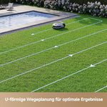 Dreame Mähroboter A1 Pro Mit Garage 2000m² Grau
